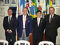 Imagem de: Governador do Rotary, distrito 4310 visita Itu