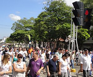 Itu volta ao dia da Convenção Republicana durante Caminhada Histórica