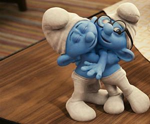 "The Smurfs" estreia no Brasil após liderança nos EUA