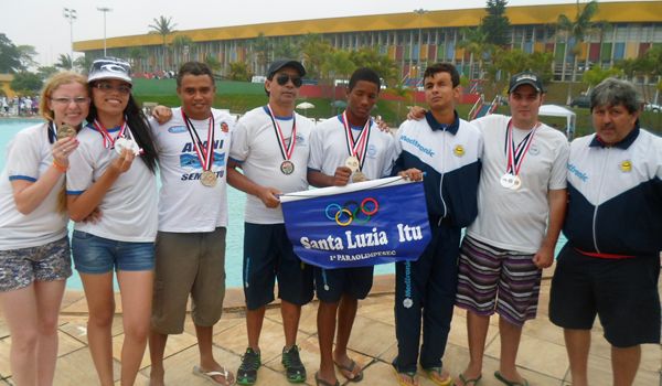 "Santa Luzia" conquista 14 medalhas nos Jogos Abertos do Interior